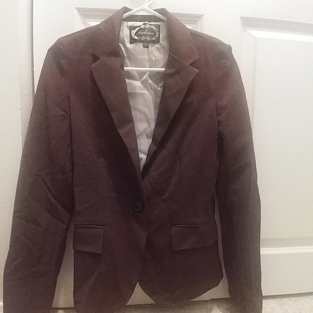 Brown blazer